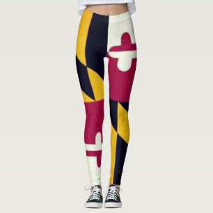 Maryland State Flag Leggings