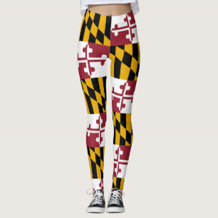 Maryland State Flag Leggings