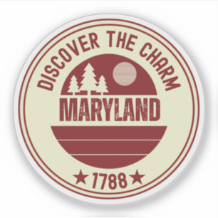 Maryland State Flag - MD Crab Souvenir