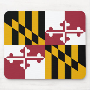 Maryland State Flag Mouse Mat