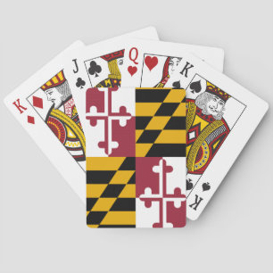 Maryland State Flag Playing Cards