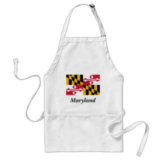 Maryland State Flag Standard Apron