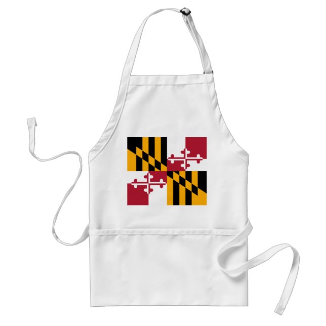 Maryland State Flag Stylish Standard Apron (Front)