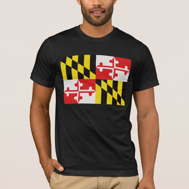 Maryland State Flag T-Shirt (Front)