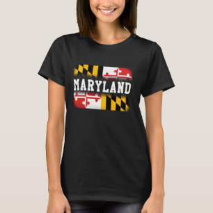 Maryland State Flag Tee Shirt