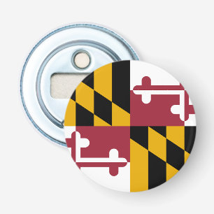 Maryland State Flag USA Bottle Opener