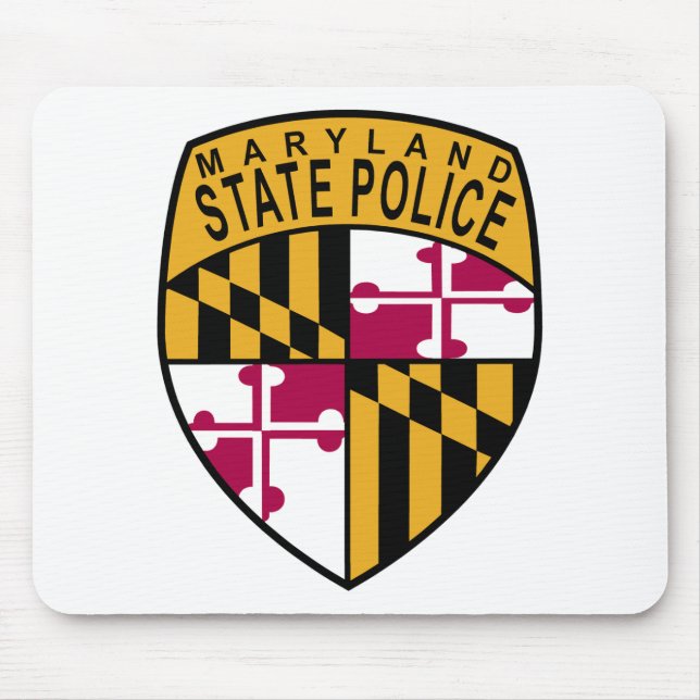 Maryland State Police Mouse Mat (Front)