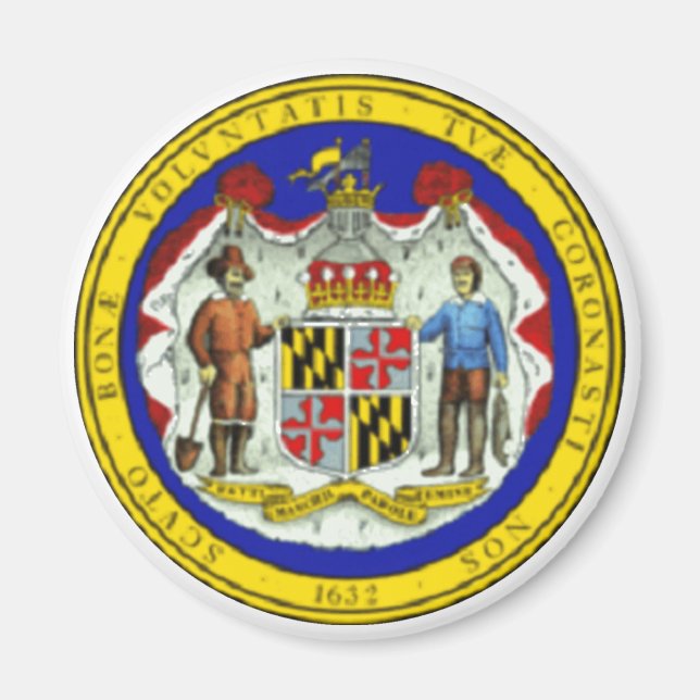 Maryland State Seal Magnet (Front)