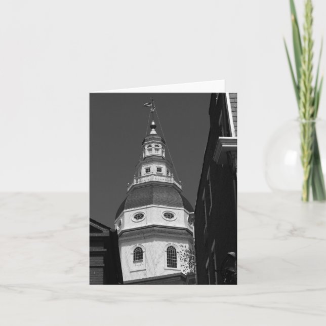 Maryland Statehouse, Annapolis Note Card (Front)
