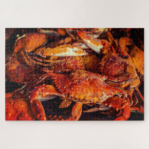 Maryland Steamed Crabs Jigsaw Puzzle