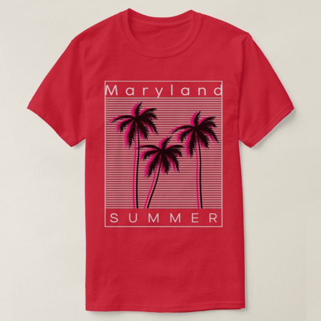 Maryland summer  T-Shirt (Design Front)