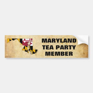 MARYLAND TEA PARTY BUMPER STICKER