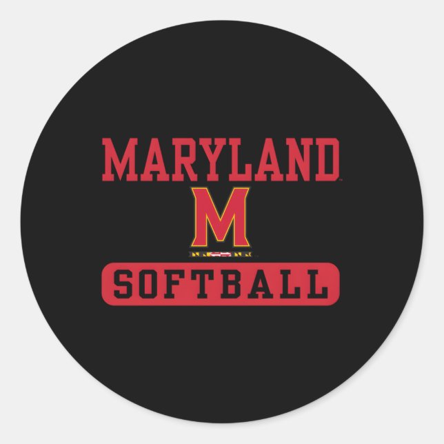 Maryland Terra Softball Classic Round Sticker (Front)