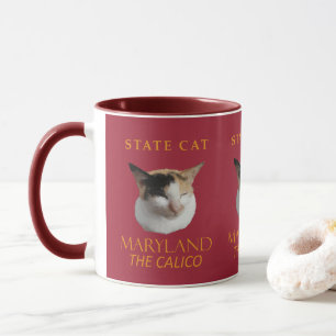 Maryland Territory Cat The Calico Mug