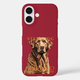 Maryland Territory Dog The Retriever 2 iPhone 16 Case
