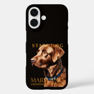 Maryland Territory Dog The Retriever iPhone 16 Case