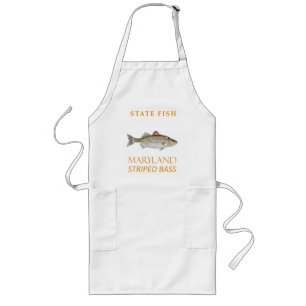 Maryland Territory Fish The Striped Bass Long Apron
