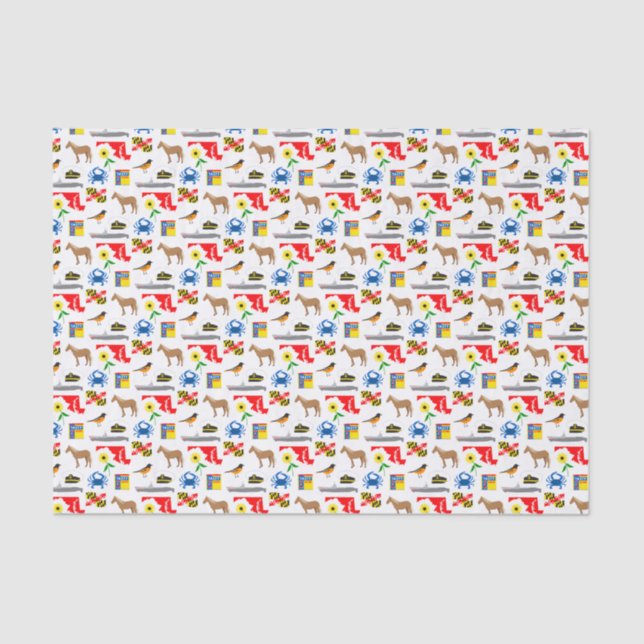 Maryland Tissue Paper (Front)