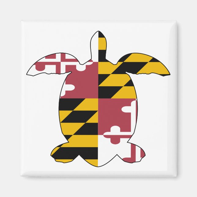 Maryland Turtle Magnet (Front)