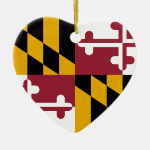 Maryland, United States Ceramic Tree Decoration