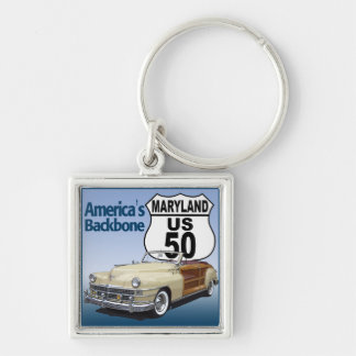 Maryland US Route 50 Key Ring