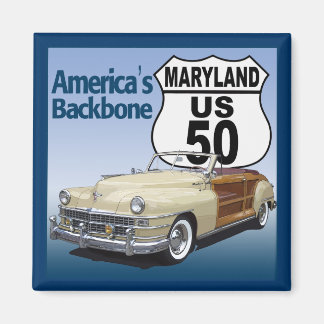 Maryland US Route 50 Magnet