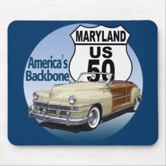 Maryland US Route 50 Mouse Mat