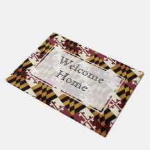 Maryland Welcome Home Doormat - Customisable