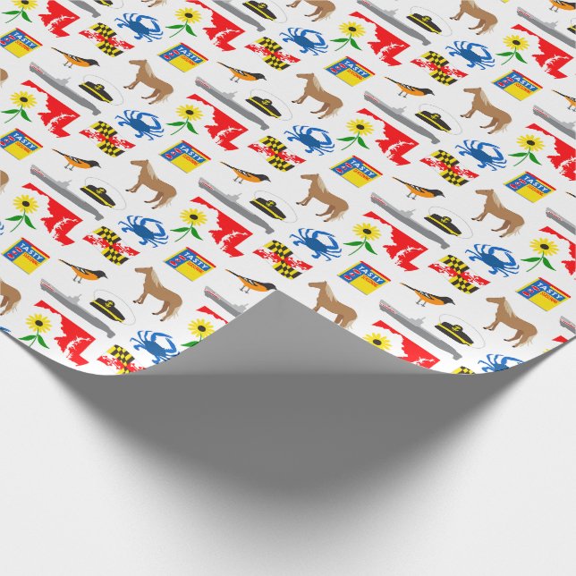 Maryland Wrapping Paper (Corner)
