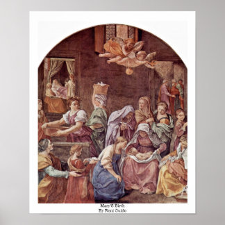 Mary'S Birth By Reni Guido Poster