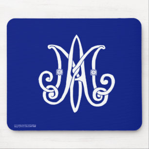 Mary's Monogram Mousepad