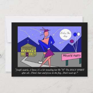 Mary's Night Out Card