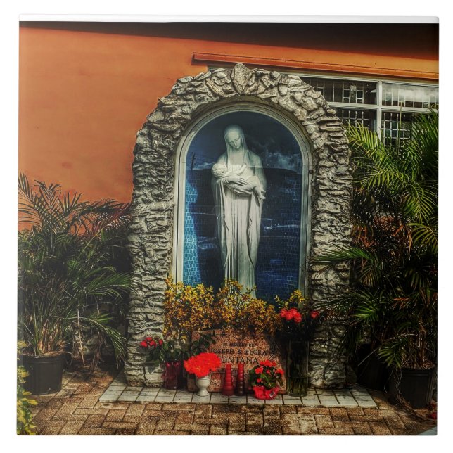 Mary's Sanctuary Grotto Tile (Front)