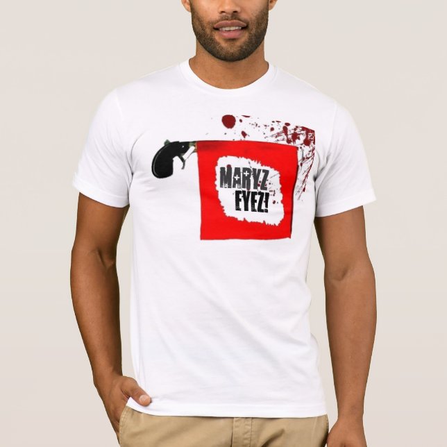 Maryz Eyez: Bang! T-Shirt (Front)