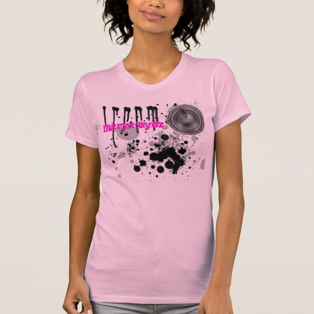 Maryz Eyez: Broken Speaker Ladies Tank (Front)