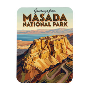 Masada National Park Israel Magnet