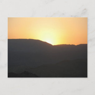 Masada Sunrise - Customised Postcard
