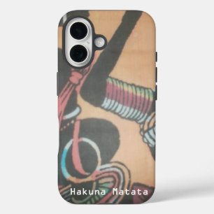 MASAI Hakuna Matata.JPG iPhone 16 Case
