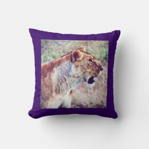 Masai Mara Lion Cushion