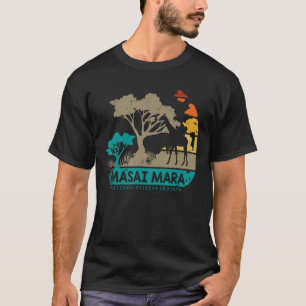 Masai Mara Safari National reserve Kenya Serengeti T-Shirt