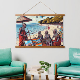 MASAI WALL HANGING TAPESTRY