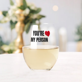 masakdilesw stemless wine glass