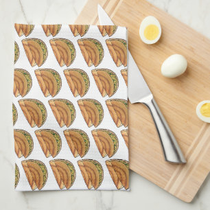 Masala Dosas South Indian Food Cuisine Potato Dosa Tea Towel