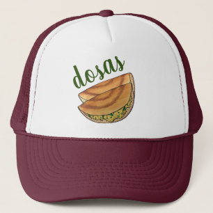 Masala Dosas South Indian Food Cuisine Potato Dosa Trucker Hat