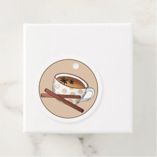 Masala Spiced Chai Tea Teacup Indian Cuisine Favour Tags
