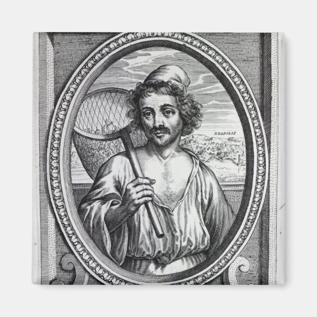 Masaniello, engraved by Petrus de Iode Magnet (Front)