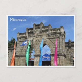 masaya markets postcard
