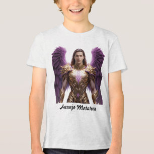 Masc Juvenile Basic Camiset Arcanjo Metraton Tri-Blend Shirt