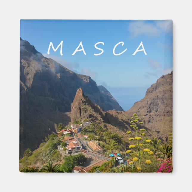Masca in Spain     Magnet (Front)
