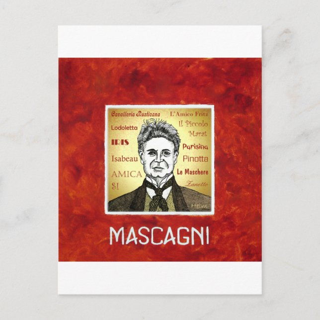 Mascagni Postcard (Front)